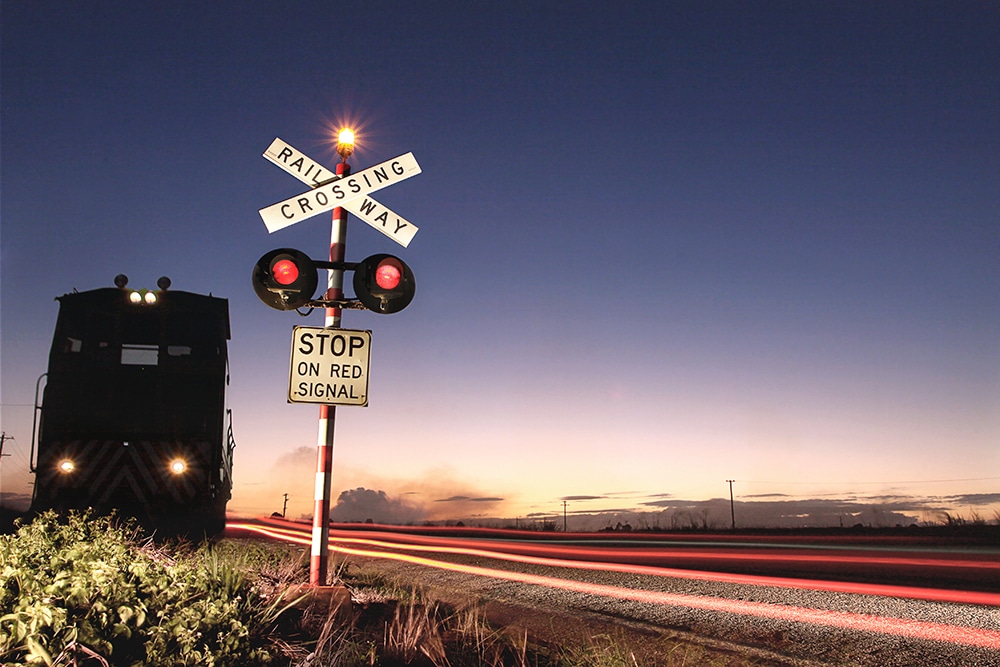 railroad crossing
